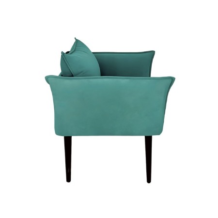 The Naples chair, without a mechanism, velor, turquoise color-1