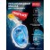 Bradex swimming and snork mask with an action camera mount, blue, size l