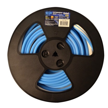 Flexible Neon Uniel, 8x16 mm, IP67, 15 m, 120LED/m, 10W/m, 2835, 24 V, glow blue-1