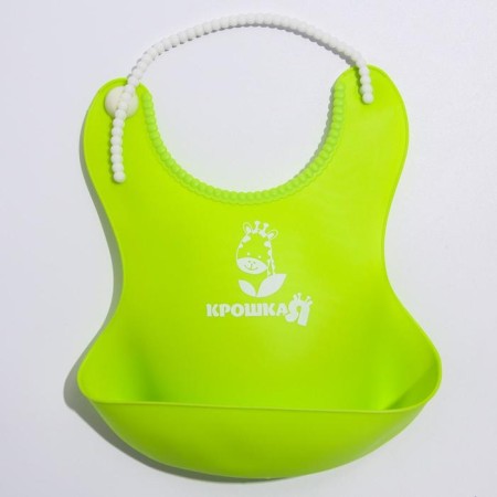 Blooper for feeding silicone with pocket, green color-2
