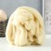 Fasting wool 100% half -toned wool 50 g (001 harsh)