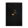 A5 sketchbook, 30 black sheets on the crest, "cat", solid substrate, density 110 gr., Mix
