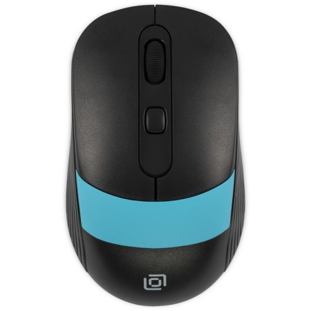 Mouse call 310MW black/blue optical (3200DPI) wireless USB for a laptop (3but)