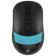 Mouse call 310MW black/blue optical (3200DPI) wireless USB for a laptop (3but)