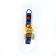 Nylon collar with fastx 2 cm, b blue