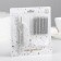 Set of candles number "1" + classic, silver, 10 cm