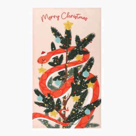 Kitchen towel: New Year "Ethel" miracles 40x70 cm, 100% hl, sarzha 190 g/m2-3