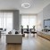 Smart ceiling lamp Luminari, SMD, LED tape, COB, 50x50x11 cm