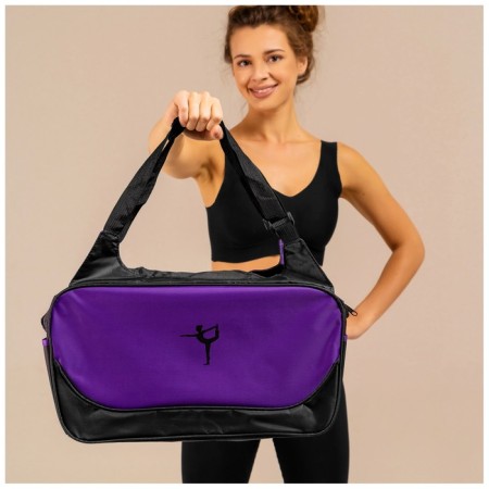 Sports bag for yoga Sangh, 48 × 25 × 18 cm, purple color-9