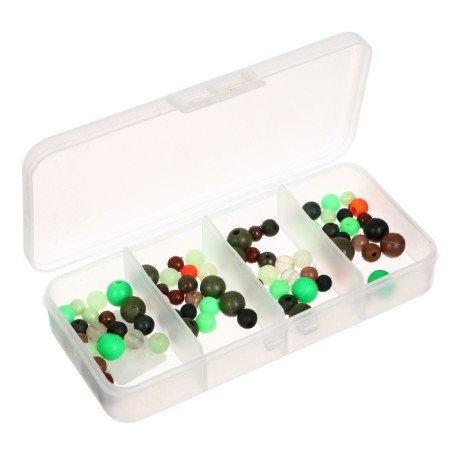 Set of beads, in a box, 130 x 60 x 25 mm