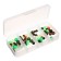 Set of beads, in a box, 130 x 60 x 25 mm