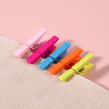 Brongs for sewing, 3 × 0.5 × 0.3 cm, 10 pcs, color colorful-3