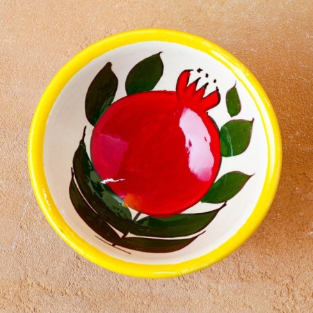 Piala "grenade" yellow, 11 cm-1