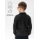 Knitted jacket for a boy Pure Love, School, height 152-158 cm, black color