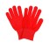 Garden gloves, x/b, with nylon thread, with PVC dots, size 8, red, Greengo