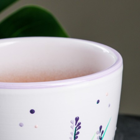 Flower lavender pot 1 l-1