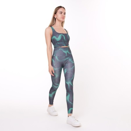 Female leggings, black color/thunder, size 44 (s)-2