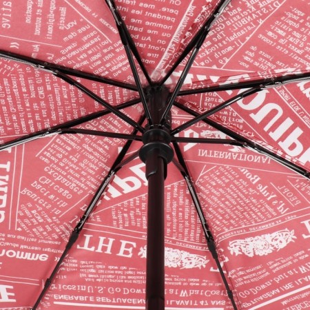 Automatic “inscriptions” umbrella, Eponge, 3 additions, 8 knitting needles, r = 48 cm, color mix-5