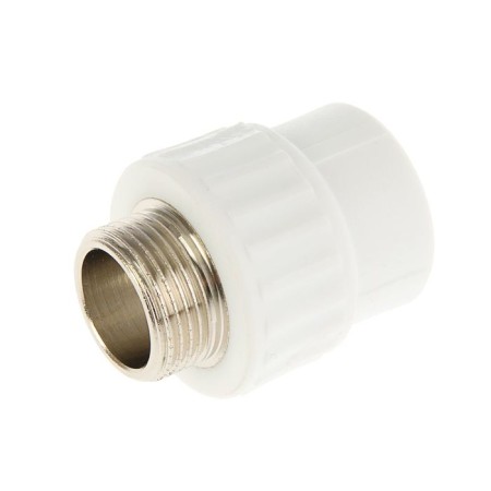 Combined clutch valfex, d = 25 mm x 3/4 ", outer thread, polypropylene