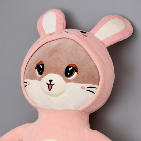 Soft toy "cat" in a bunny costume, 90 cm-2