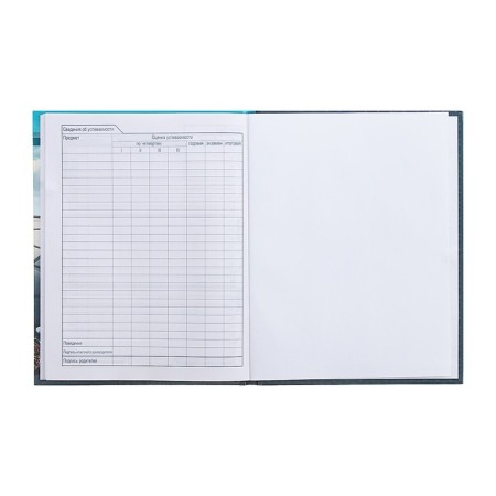 Universal diary for grades 1-11 "I love races", hard cover, glossy lamination, 40 sheets-8