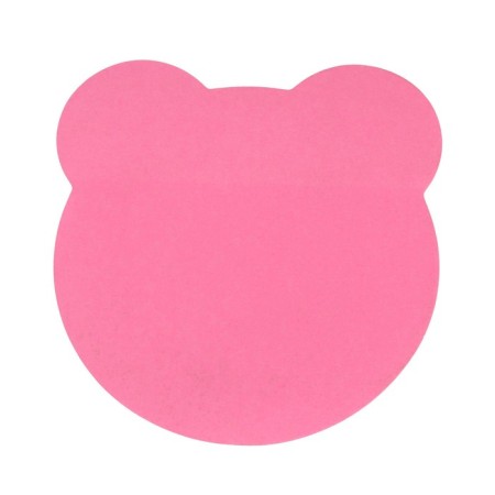 Block with a sticky edge "Figures", fluorescent, 30 sheets, mix-17