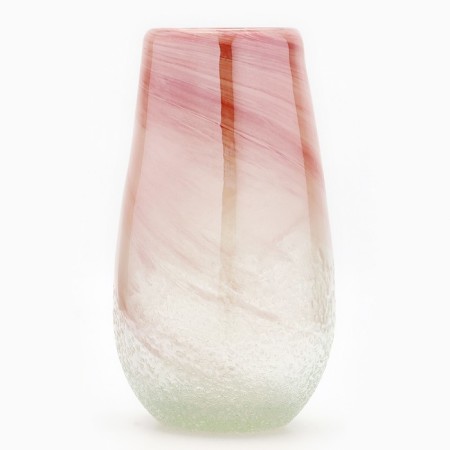 Elen flower vase made of colored glass 30.5 × 17.5 × 17.5 cm