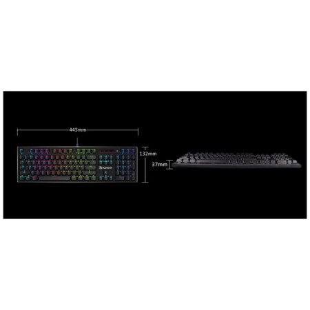Player wire keyboard A4 Bloody B820R Red Switch black-5