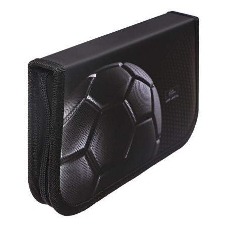 Penal 1 section, 130 x 210 x 40 mm, 2 folding strips, fabric, calligrata top, Content "ball"-3