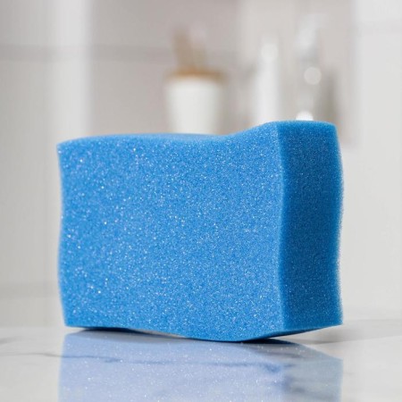 Body sponge "Wave", 8 × 14 × 4 cm, color mix-1