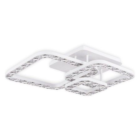 LED ceiling LED with Ambrella Light, Ice, FA162, LED, 100 W, 7500LUM, 3000-6400K, white, chrome color-1