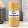 Knitting cord 100% polyester 1mm 200m/75 ± 10g (07-gold)