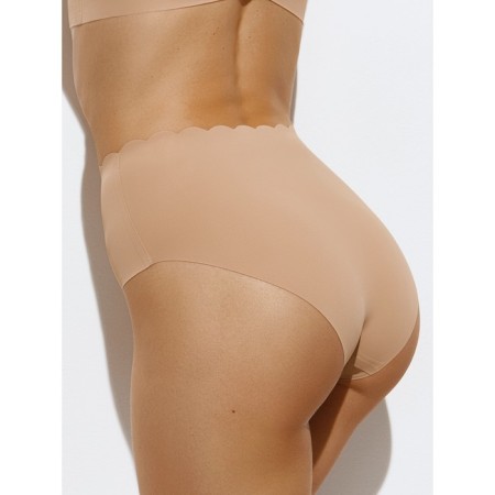 Panties women's slips maxi OMD Invisible, size 52, color Beige-1