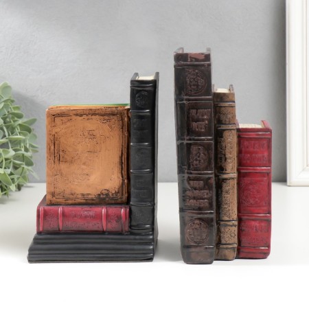 Book holders "Library" set 2 pcs 11x13x9 cm-1