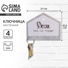 The key a wall -mounted 