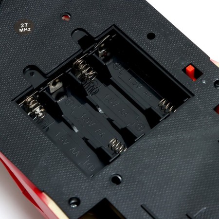 Radio -controlled machine "Sports", works on batteries, the color of the red-3