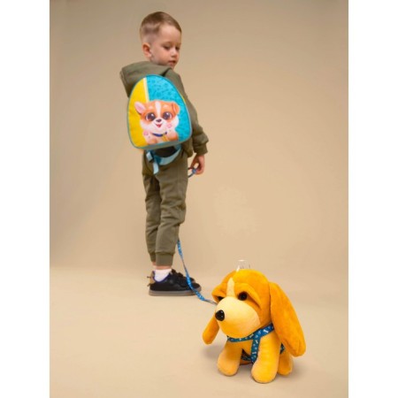 Soft toy in the backpack "Funny Oliver"-8