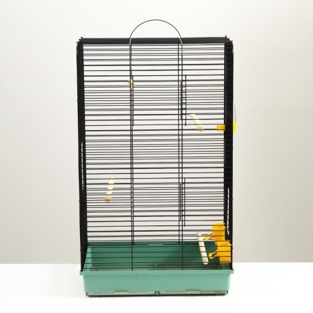 Клетка для птиц "Рикки 4" 48х 36 х 81 см, микс цветов-1