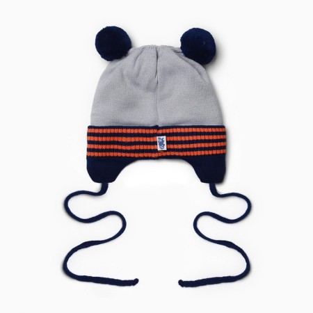 Children's hat, blue, size 38-40-2