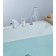 LEMARK LM5945CW bath mixer, built -in, 3 holes, chrome color/white