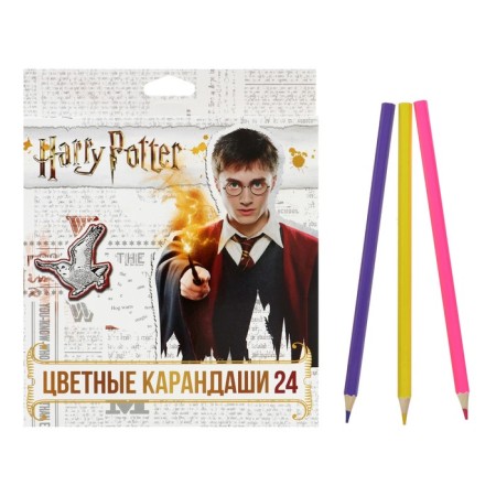 Harry Potter Color Faints 24 colors, sharpened, cardboard box, euro handling