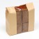 Crafts package, V-shaped bottom, with a longitudinal window 32 x 21 x 10 cm
