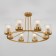 Ceiling chandelier with textured ceilings Calle, 40W, E27, 75x75x42 cm