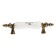 Flower Cappio Ceramics 016, 76 mm bracket handle, bronze color