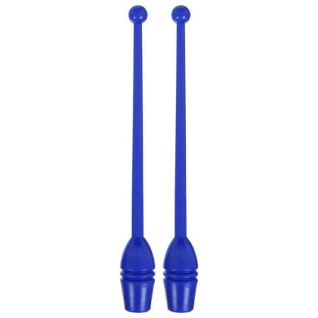 Bulava for rhythmic gymnastics inserted Grace Dance, 35 cm, blue color-3