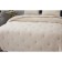 A set with a covering “Erica”, size 160x220 cm, 50x70 cm, cream color