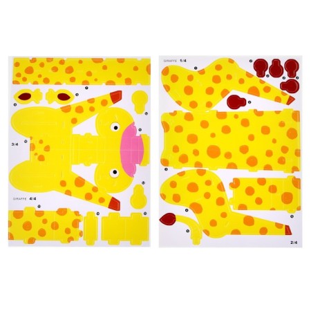 Set for creativity Soster 3D figures "Giraffe"-1