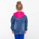 Denim jacket for girls, blue color, height 116 cm