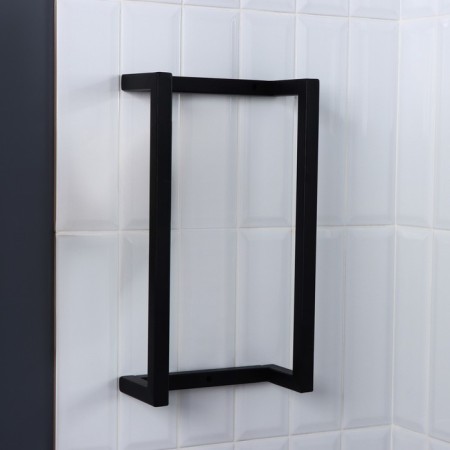Towel holder, 10 × 23 × 40 cm, black color-4