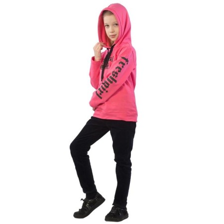 Hoody, height 110 cm, raspberry color-1
